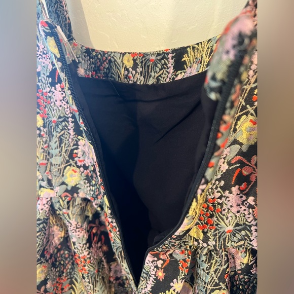 New Chelsea28 Garden Brocade Fit & Flare Minidress - Picture 7 of 7